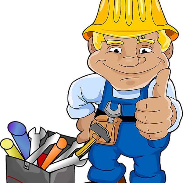 Строитель мультяшный