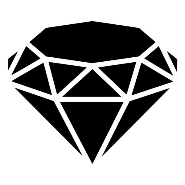 Бриллиант силуэт