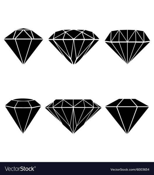 Алмаз вектор