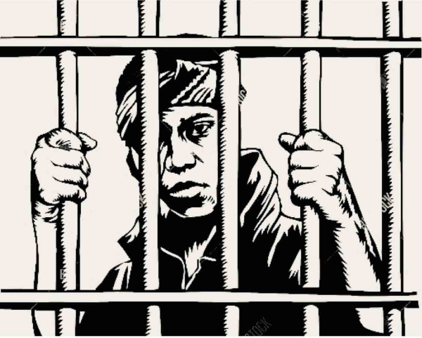 Тюрьма карандашом
