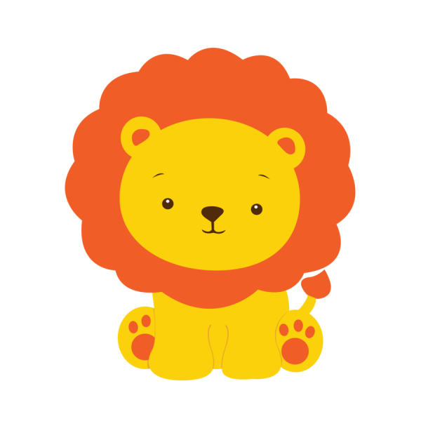 Львенок вектор