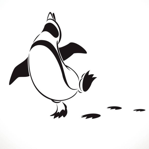 Стилизованный Пингвин