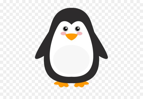 Пингвин мультяшка