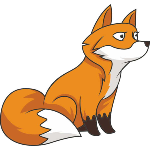 Лис мультяшный