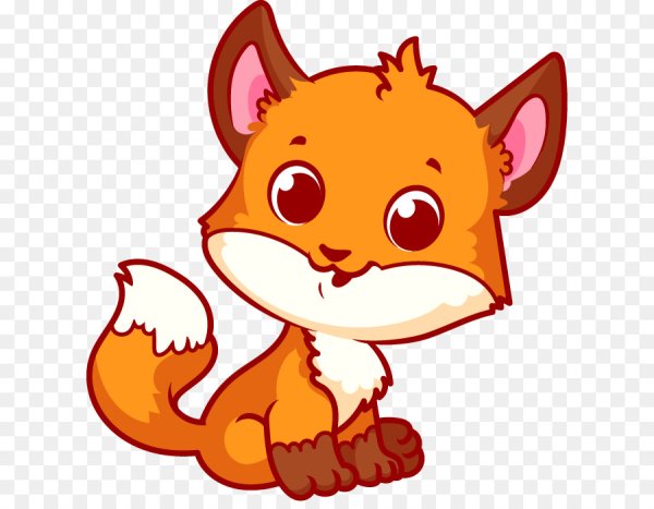 Лисята мультяшные