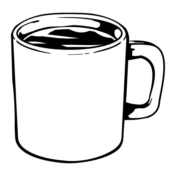 Металлическая Кружка вектор