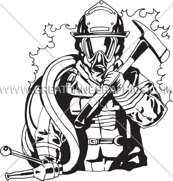 Пожарная охрана вектор