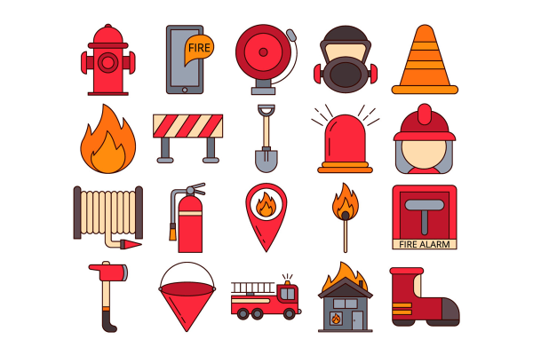 Пожарная безопасность иконка