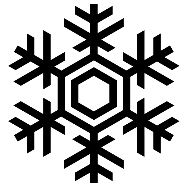 Снежинка вектор