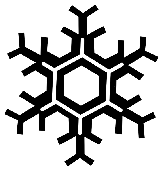 Снежинка вектор