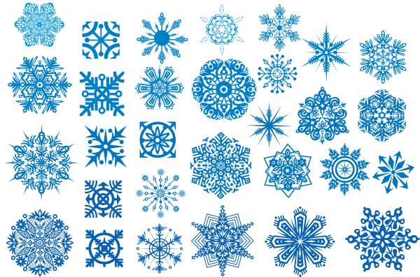 Снежинка стилизованная