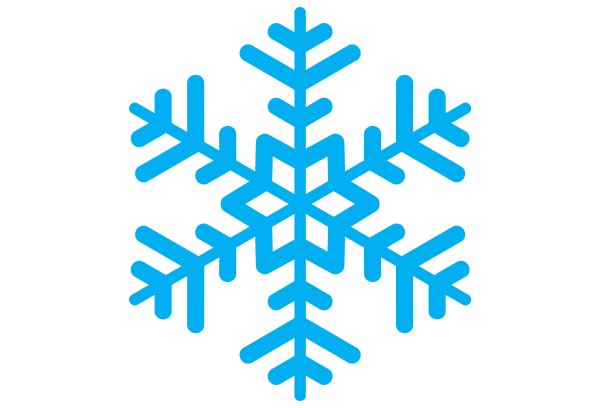 Снежинка вектор