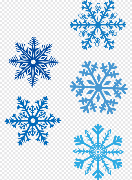 Стикеры снежинки