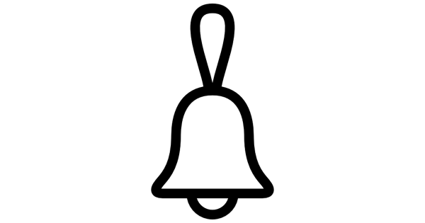 Колокольчик силуэт