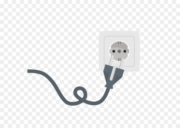 Провод розетка вектор