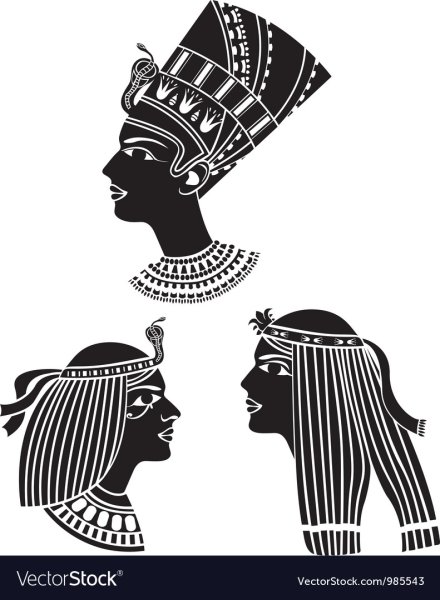 Силуэт Клеопатры