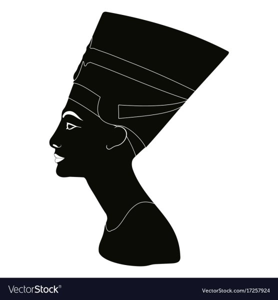 Нефертити силуэт