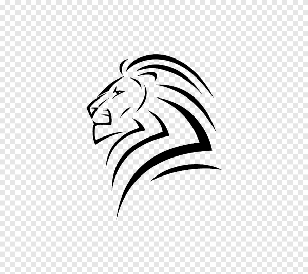 Стилизованная морда Льва