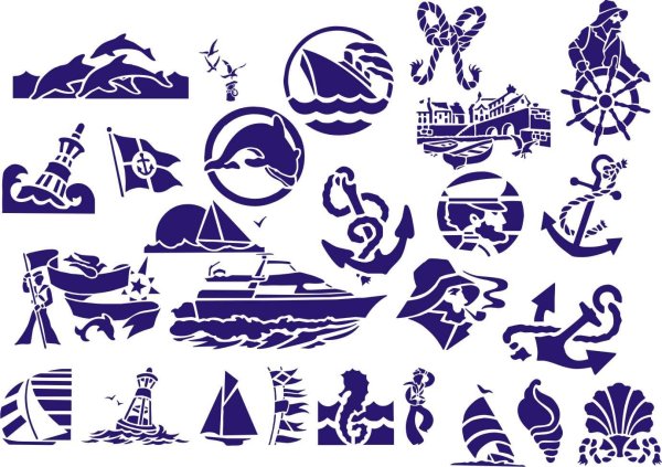 Символы морской тематики