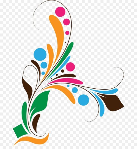 Цветные узоры