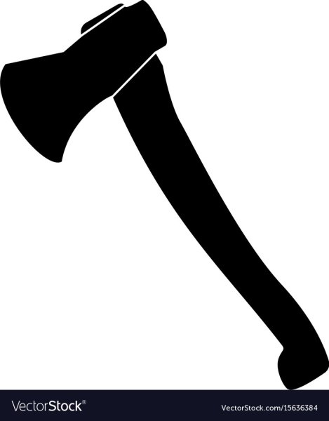 Топор силуэт