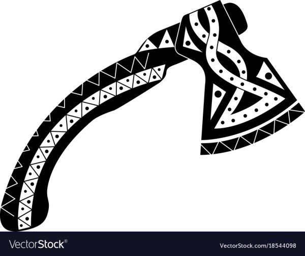 Узоры викингов топоры