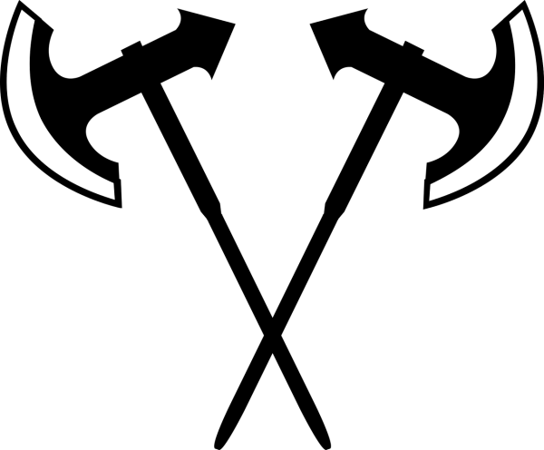 Скрещенные топоры викингов