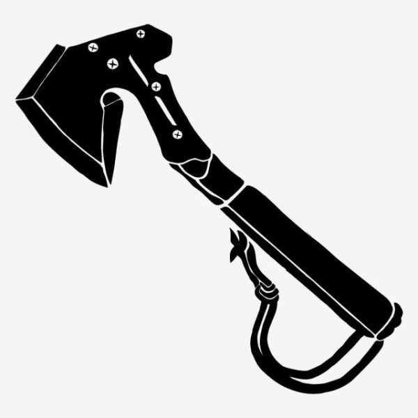 Векторный рисунок на топор