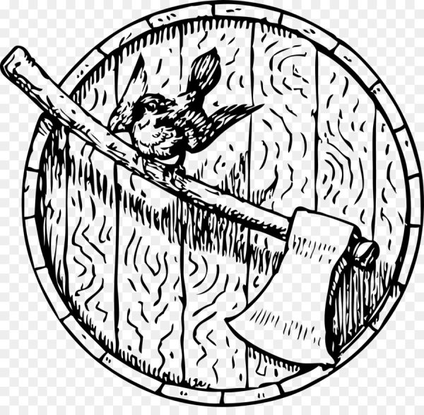 Щит с топорами эскиз