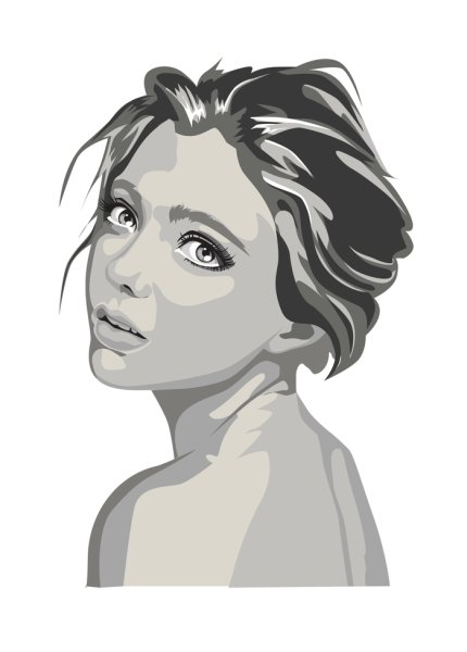 Векторные портреты Эма Уотсон