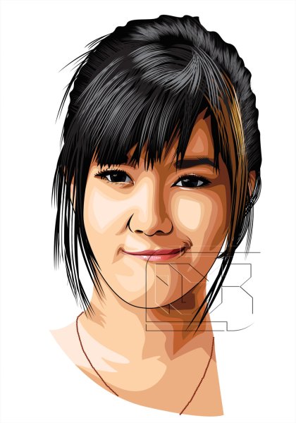 Векторный портрет