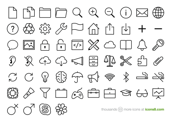 Набор иконок