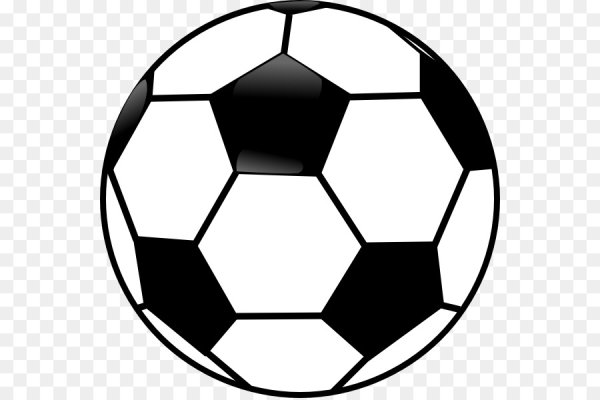 Футбольный мяч черно белый