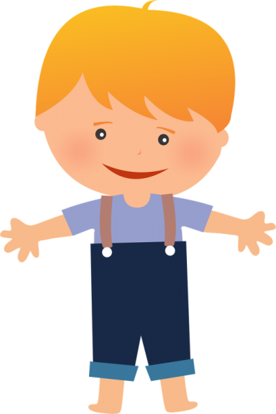 Векторное изображение мальчика