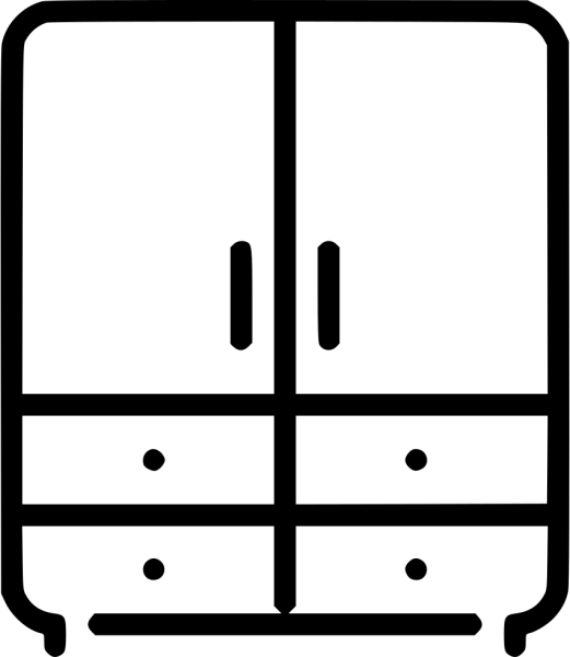 Пиктограммы на шкафчике