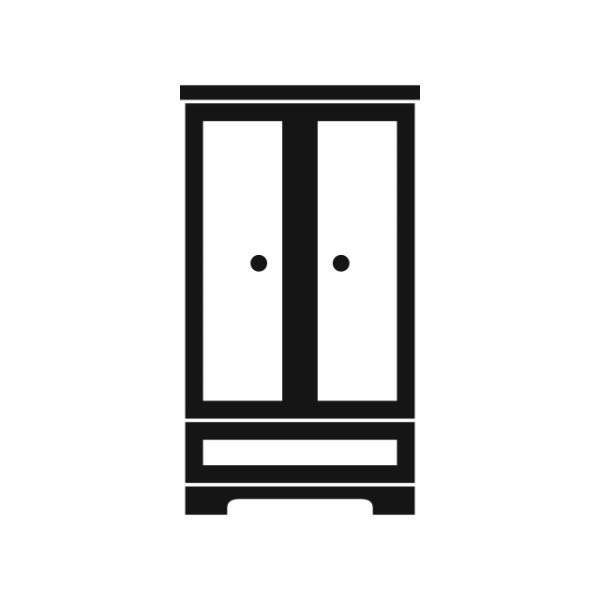 Шкаф векторное изображение