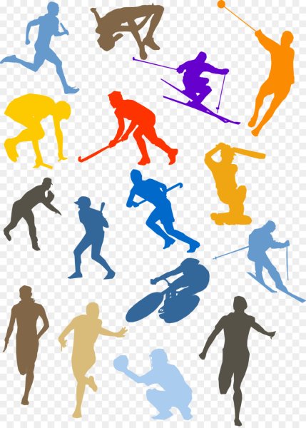 Силуэт спортсмена