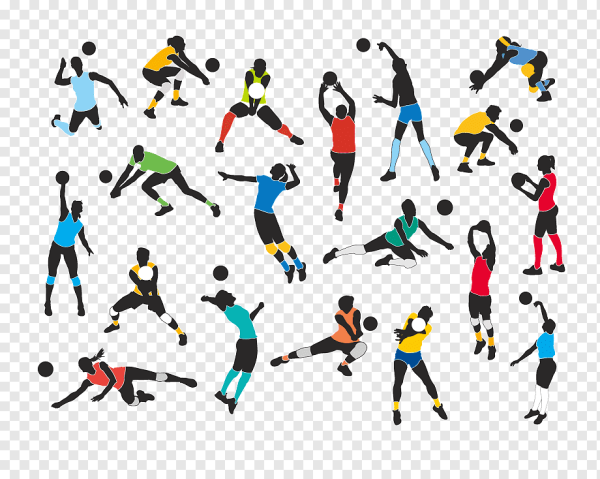 Силуэт спортивные игры