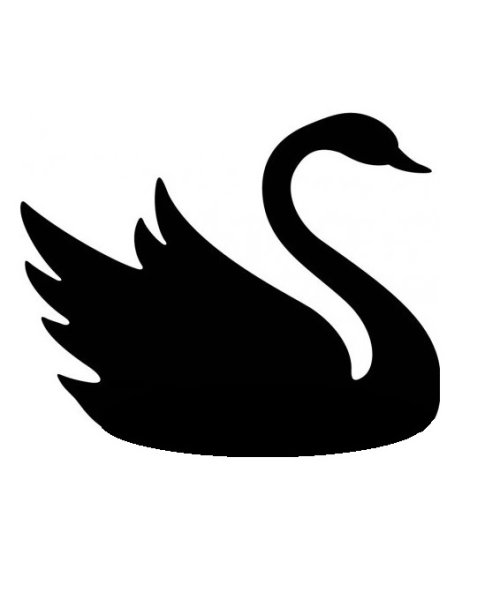 Лебедь контур