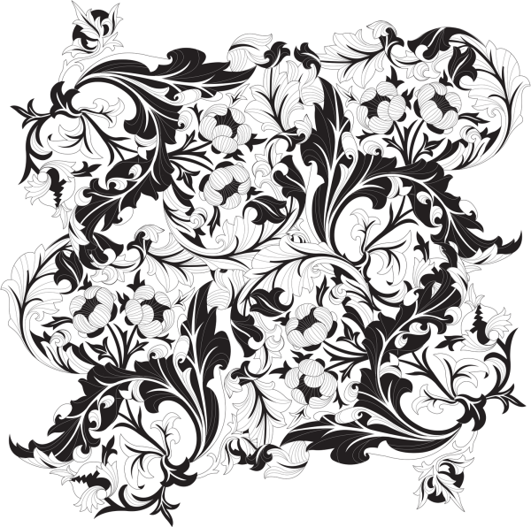 Растительный узор