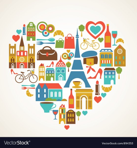 Стоковые векторные изображение путешествий по странам