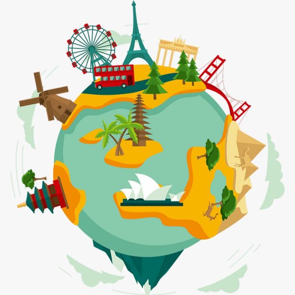 Земной шар путешествия