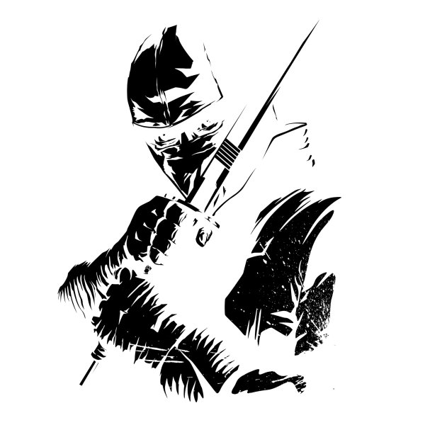 Ниндзя эскиз