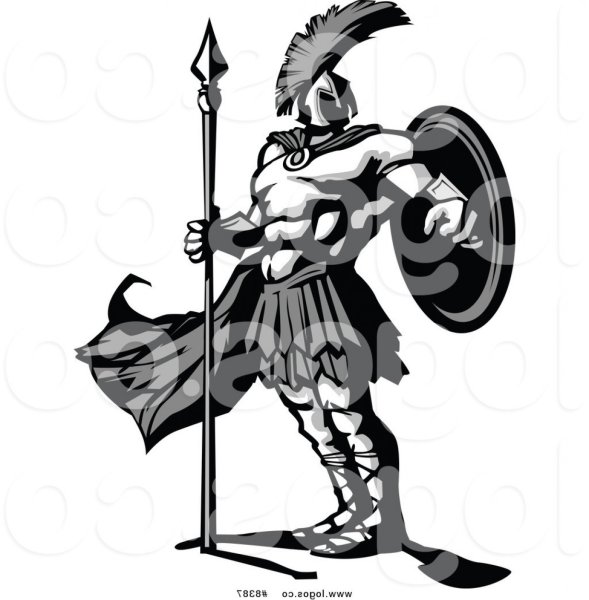 Спартанец чб