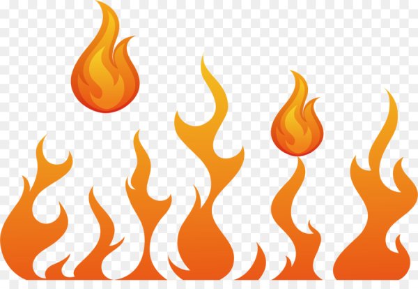 Огонь вектор