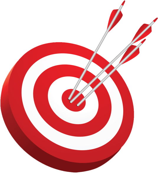 Мишень со стрелой