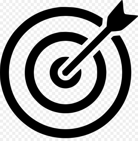 Цель иконка на прозрачном фоне