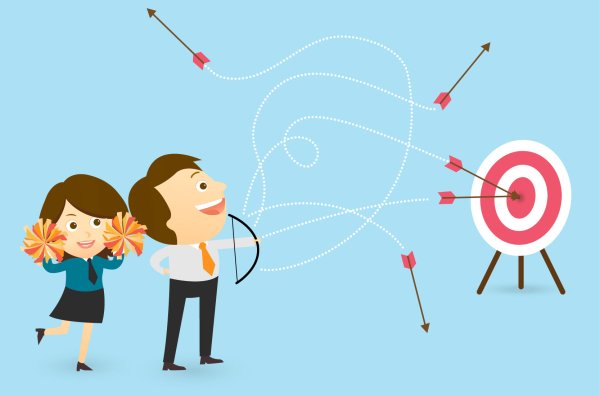 Цель Векторная Графика