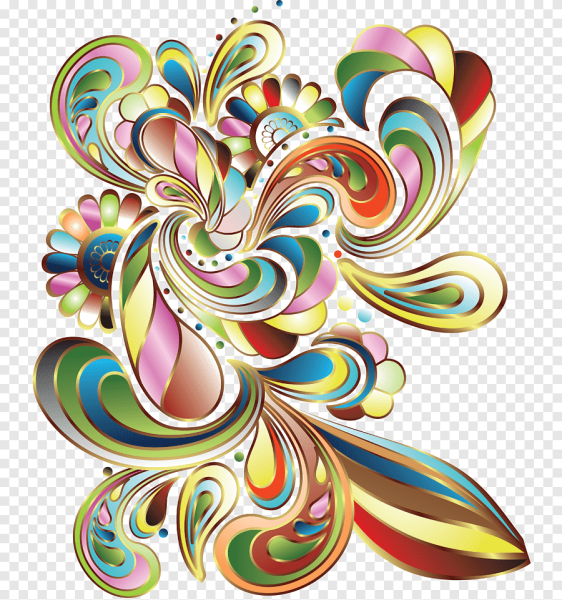 Цветной орнамент