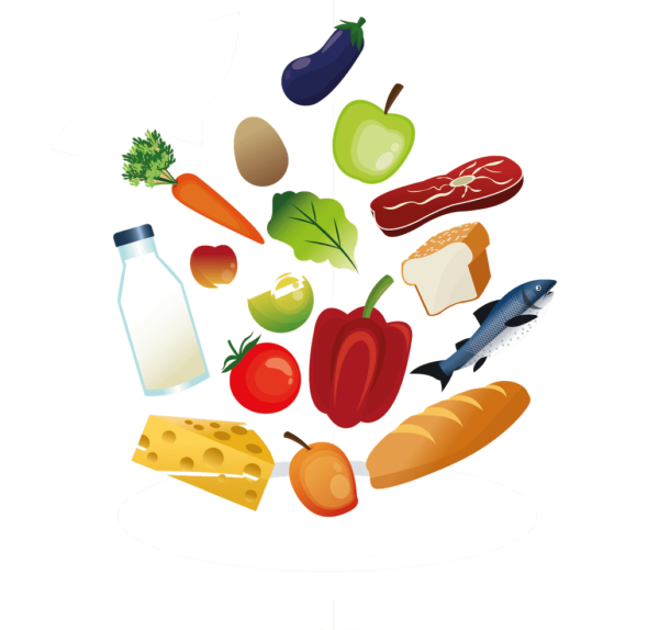 Иллюстрация продуктов питания